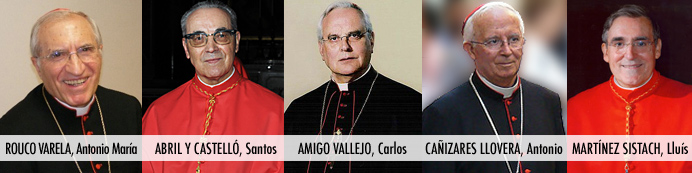 Cardenales electores Españoles