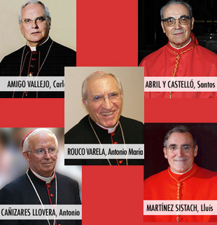 Cardenales electores Españoles
