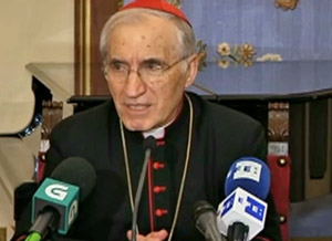 Rueda de Prensa Cardenal Antonio Mª Rouco Varela desde Roma